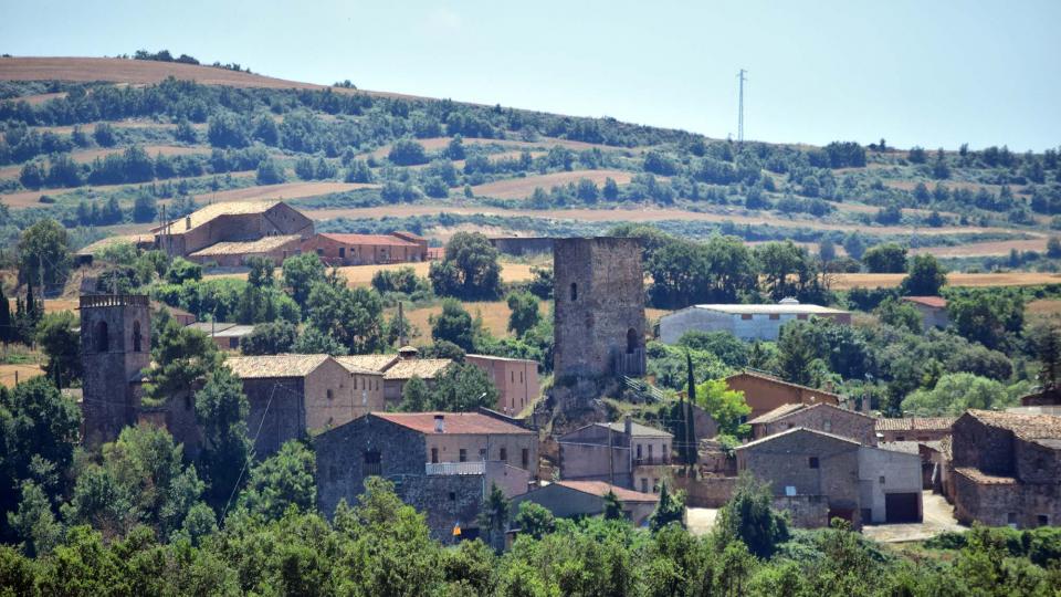 8 de Juliol de 2018 Vista del poble  Ardèvol -  Ramon Sunyer