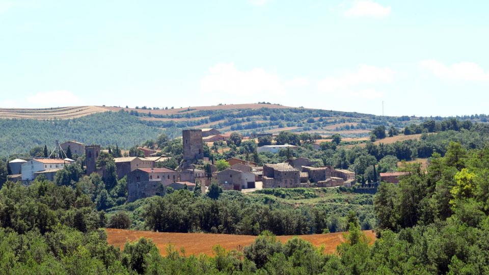 8 de Juliol de 2018 Vista del poble  Ardèvol -  Ramon Sunyer