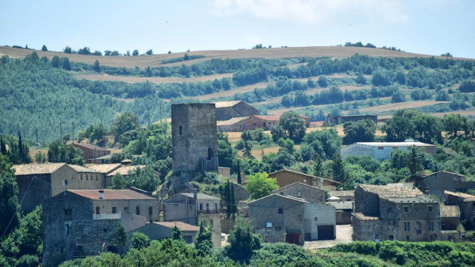 8 de Juliol de 2018 Vista del poble  Ardèvol -  Ramon Sunyer