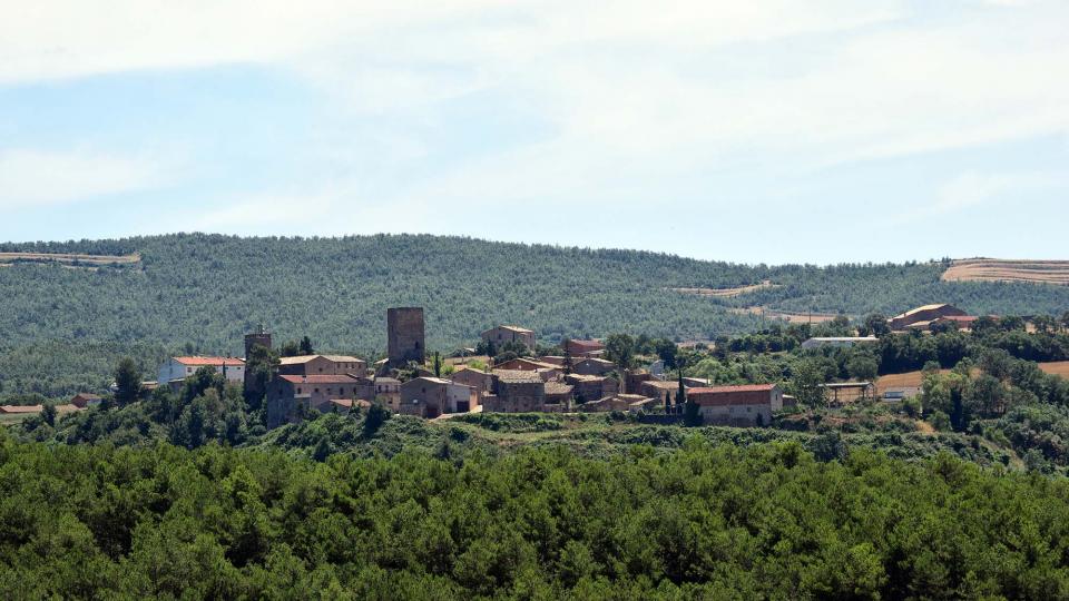 8 de Juliol de 2018 Vista del poble  Ardèvol -  Ramon Sunyer