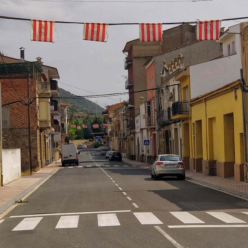 30 de Agost de 2018 Carrers del poble  Torà -  Ramon Sunyer