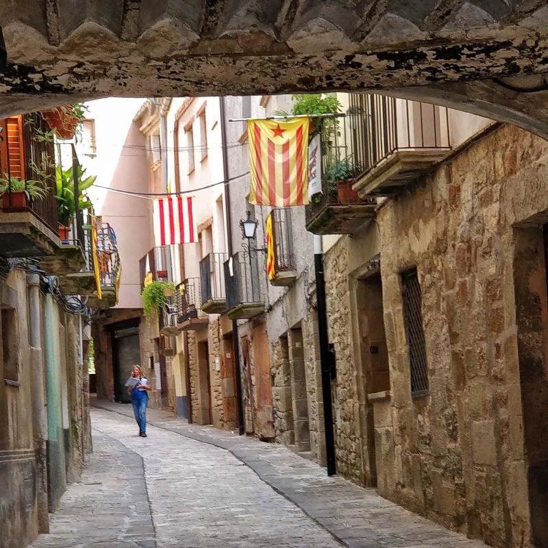 30 de Agost de 2018 Carrers del poble  Torà -  Ramon Sunyer