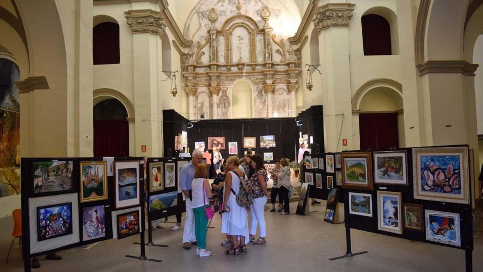 2 de Setembre de 2018 Exposició col·lectiva: DONES QUE PINTEN  Torà -  Ramon Sunyer