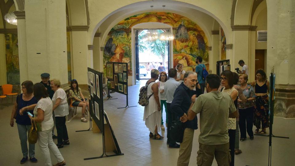 2 de Setembre de 2018 Exposició col·lectiva: DONES QUE PINTEN  Torà -  Ramon Sunyer