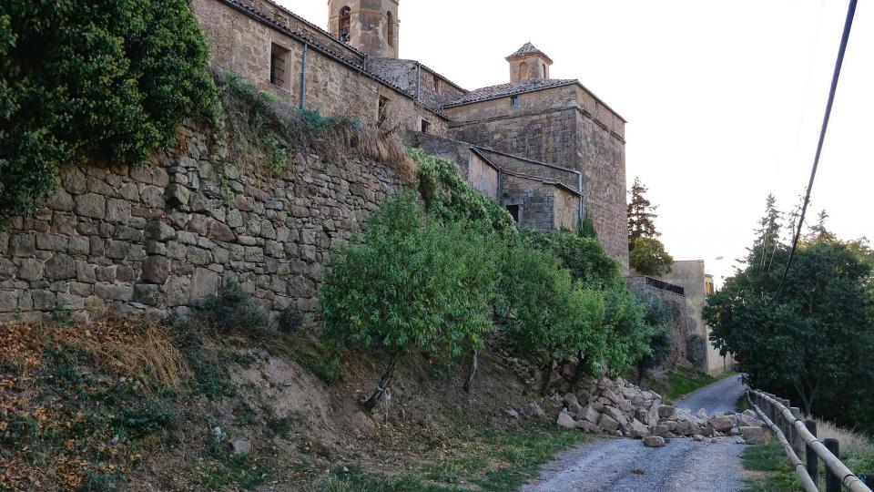 1 de Octubre de 2018 part de la muralla  Torà -  Ramon Sunyer