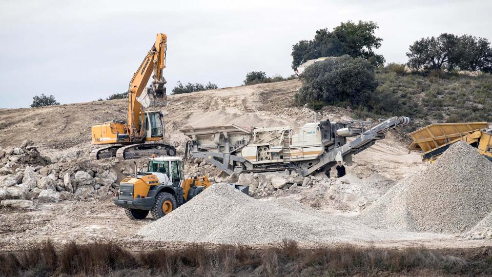 Knauf explotarà durant trenta anys el guix de 42 hectàrees de Biosca