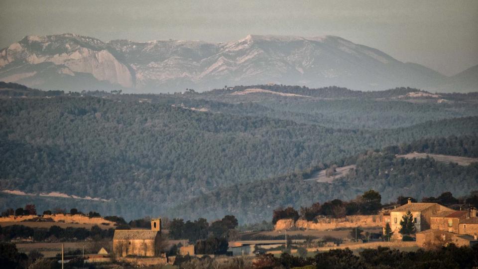 4 de Gener de 2019 vista del nucli  Sant Serni -  Ramon Sunyer