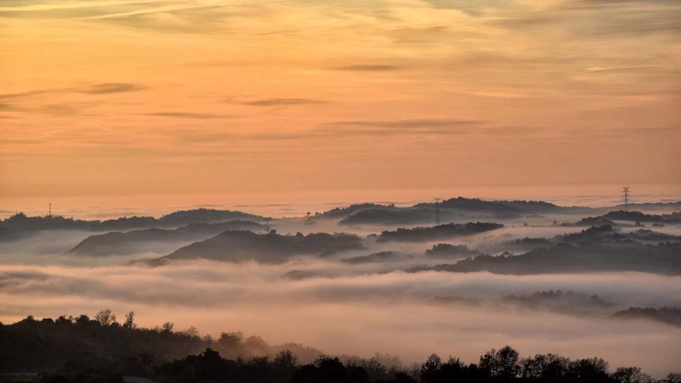 4 de Gener de 2019 Posta de Sol  Sant Serni -  Ramon Sunyer