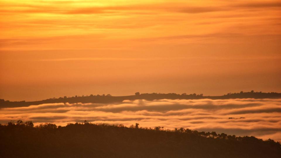 4 de Gener de 2019 Posta de Sol  Sant Serni -  Ramon Sunyer