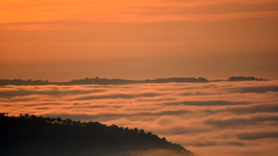 4 de Gener de 2019 Posta de Sol  Sant Serni -  Ramon Sunyer