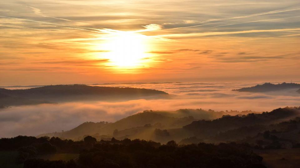 4 de Gener de 2019 Posta de Sol  Sant Serni -  Ramon Sunyer