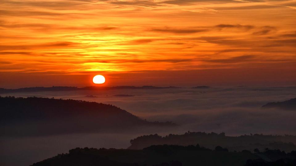 4 de Gener de 2019 Posta de Sol  Sant Serni -  Ramon Sunyer