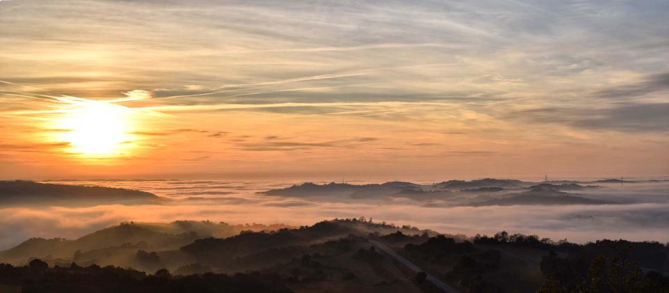 4 de Gener de 2019 Posta de Sol  Sant Serni -  Ramon Sunyer