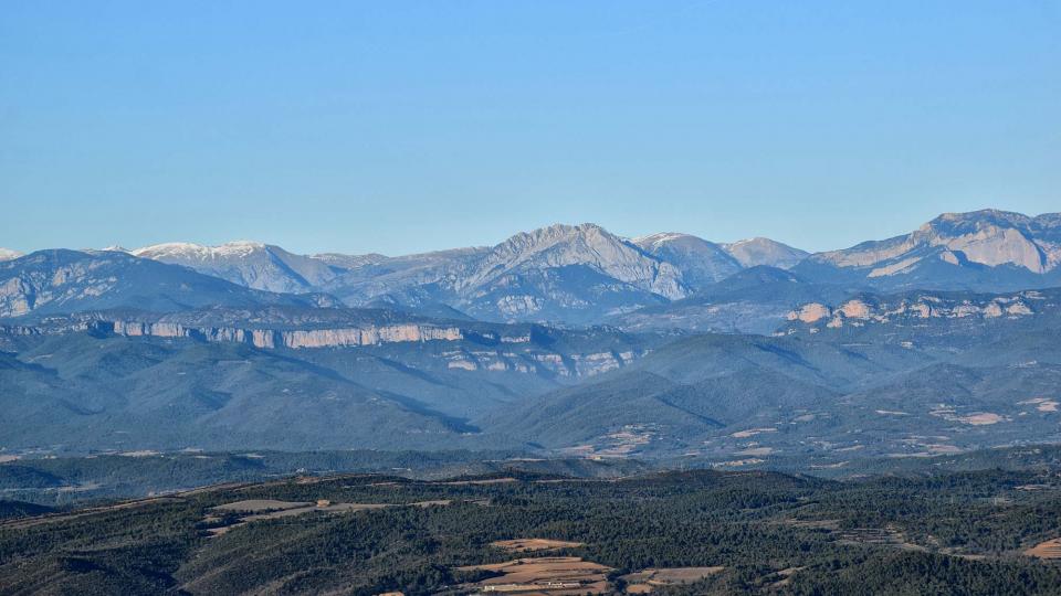 31.12.2018 vista del Pedraforca  Prades de la Molsosa -  Ramon Sunyer