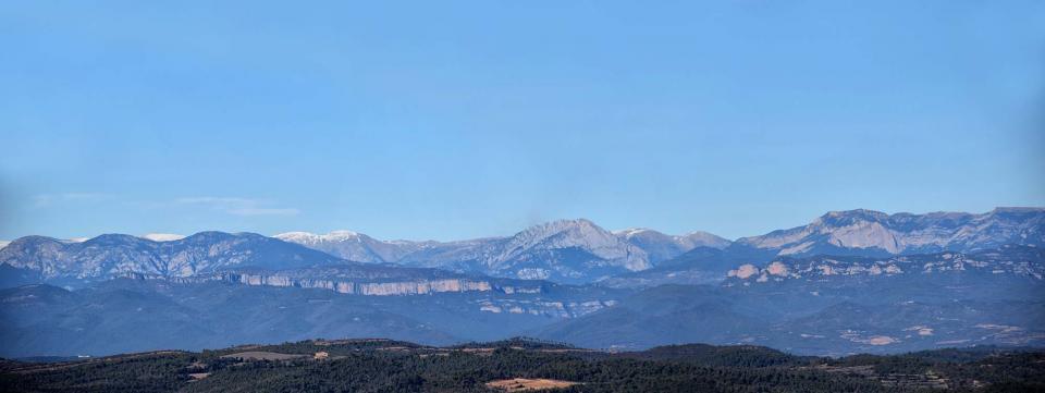 31 de Desembre de 2018 Panoràmica del Pedraforca  Pinós -  Ramon Sunyer