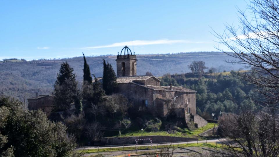 31 de Desembre de 2018 vista del nucli  Vallmanya -  Ramon Sunyer