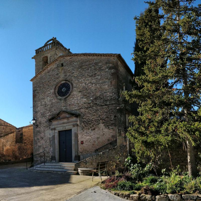 31.12.2018 Església de Sant Pere  Vallmanya -  Ramon Sunyer