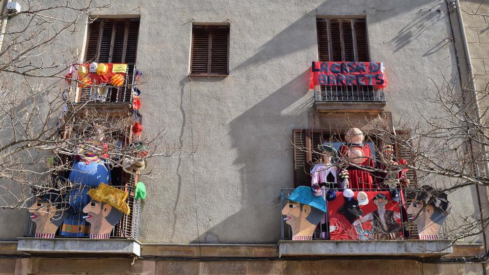 23 de Febrer de 2019 Balcons guarnits  Torà -  Ramon Sunyer