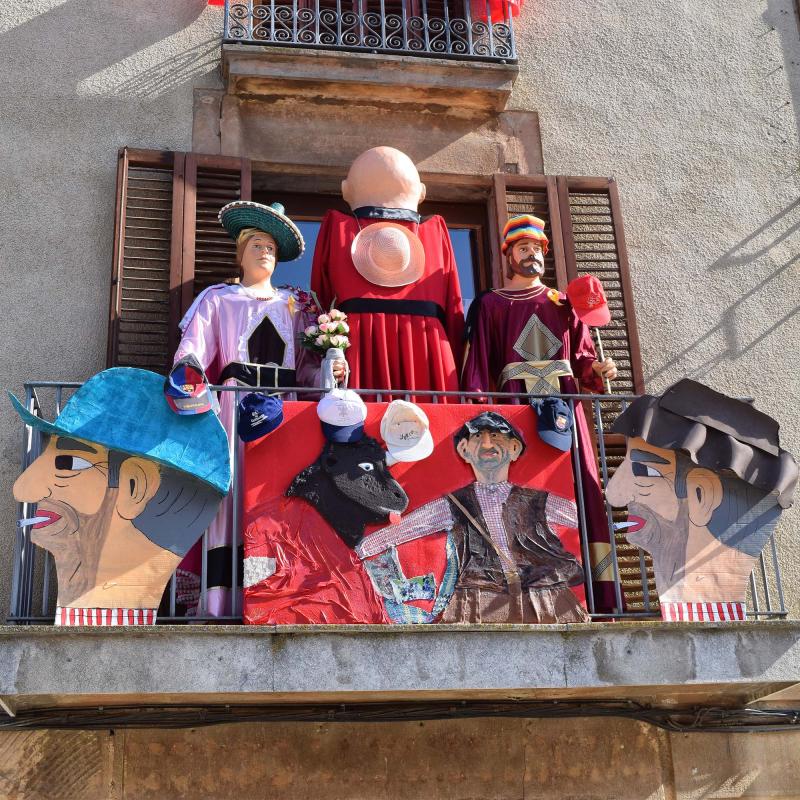 23 de Febrer de 2019 Balcons guarnits  Torà -  Ramon Sunyer