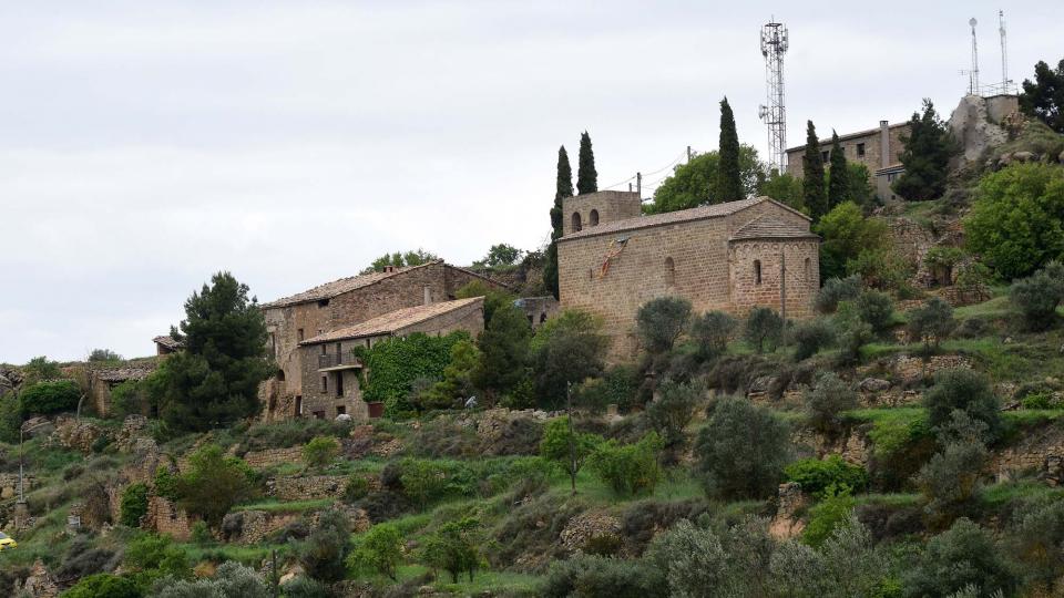 22 de Abril de 2019 Vista del poble  L'Aguda -  Ramon Sunyer