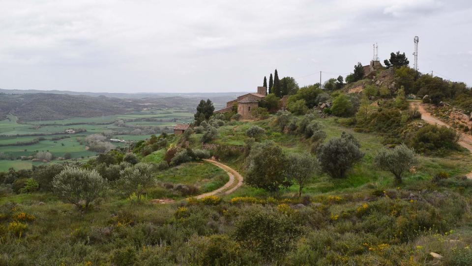 22 de Abril de 2019 Vista del poble  L'Aguda -  Ramon Sunyer