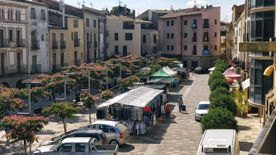 16 de Agost de 2019 Mercat del divendres  Torà -  Ramon Sunyer