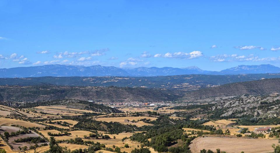 10 de Agost de 2019 Panoràmica de Torà des de Vicfred  Torà -  Ramon Sunyer