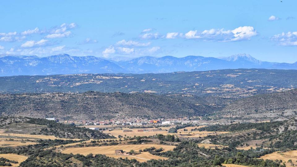 10 de Agost de 2019 Vista de Torà des de Vicfred  Torà -  Ramon Sunyer