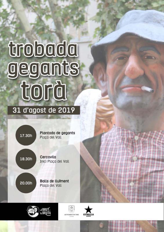 Trobada de Gegants Festa major de Torà 2019 - Torà