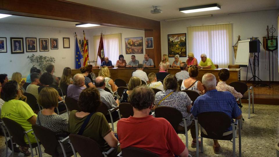 29 de Agost de 2019 Acte de reconeixement a 3 entitats locals  Torà -  Ramon Sunyer