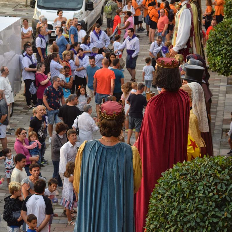 31 de Agost de 2019 Trobada de gegants  Torà -  Ramon Sunyer