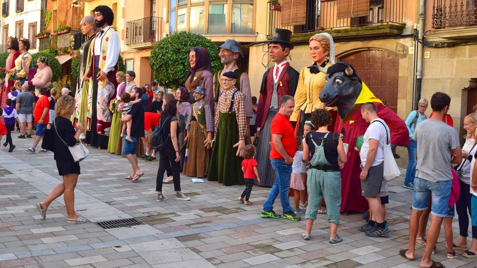 31 de Agost de 2019 Trobada de gegants  Torà -  Ramon Sunyer