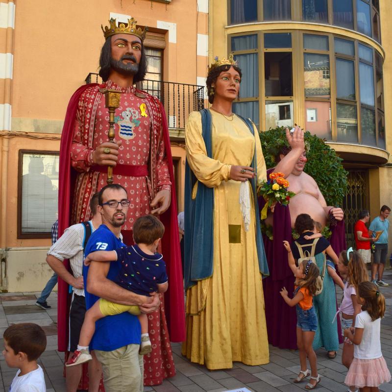 31 de Agost de 2019 Trobada de gegants  Torà -  Ramon Sunyer