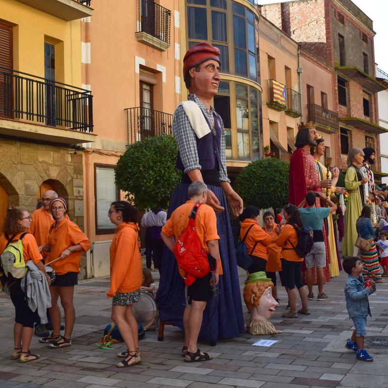 31 de Agost de 2019 Trobada de gegants  Torà -  Ramon Sunyer