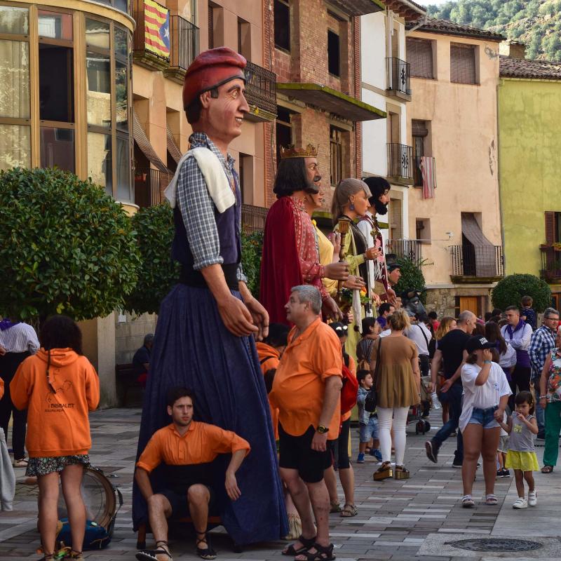 31 de Agost de 2019 Trobada de gegants  Torà -  Ramon Sunyer