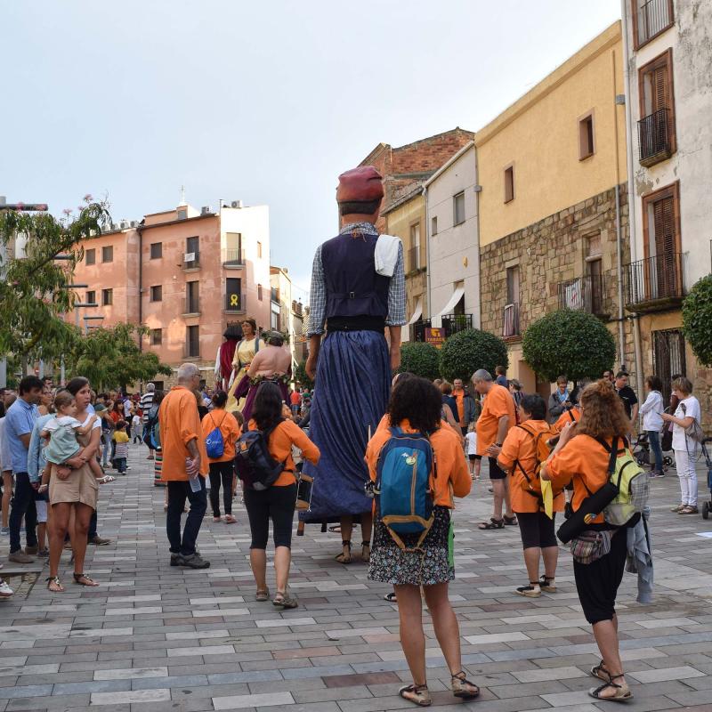 31 de Agost de 2019 Trobada de gegants  Torà -  Ramon Sunyer