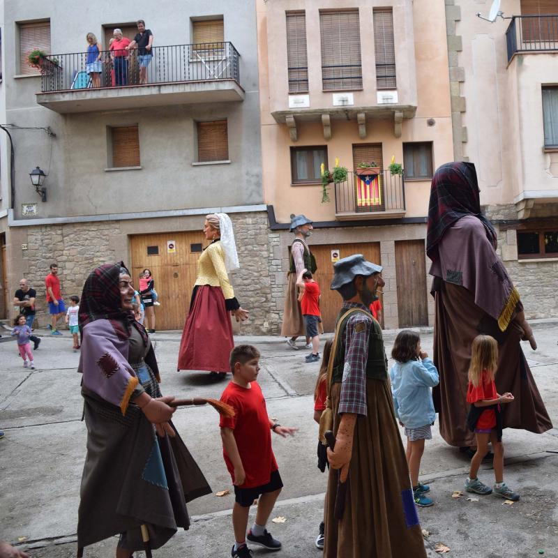 31 de Agost de 2019 Trobada de gegants  Torà -  Ramon Sunyer