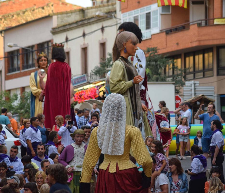 31 de Agost de 2019 Trobada de gegants  Torà -  Ramon Sunyer