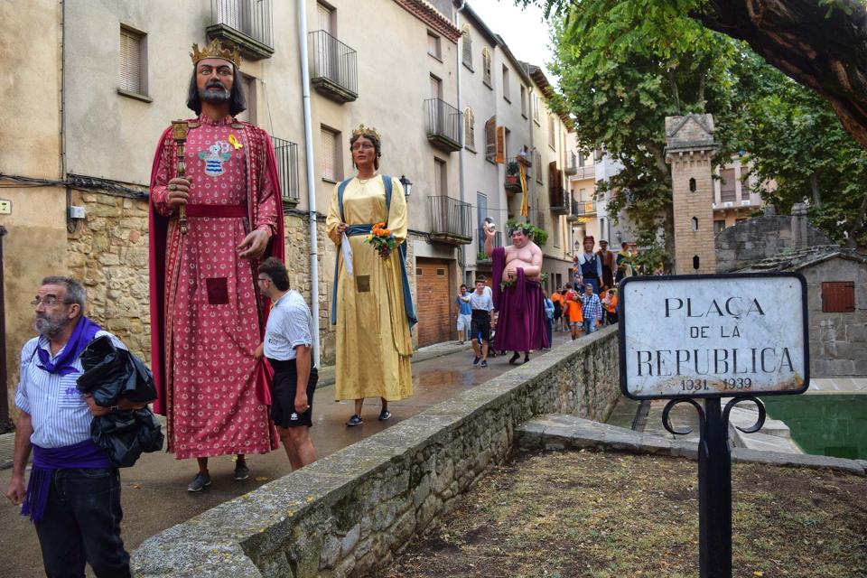 31 de Agost de 2019 Trobada de gegants  Torà -  Ramon Sunyer