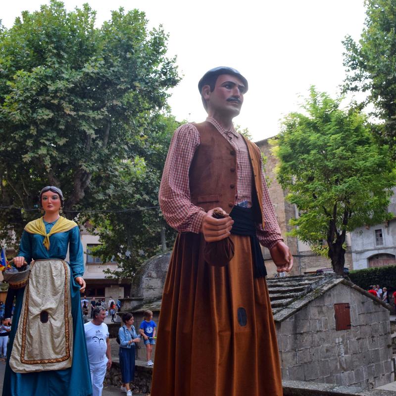 31 de Agost de 2019 Trobada de gegants  Torà -  Ramon Sunyer