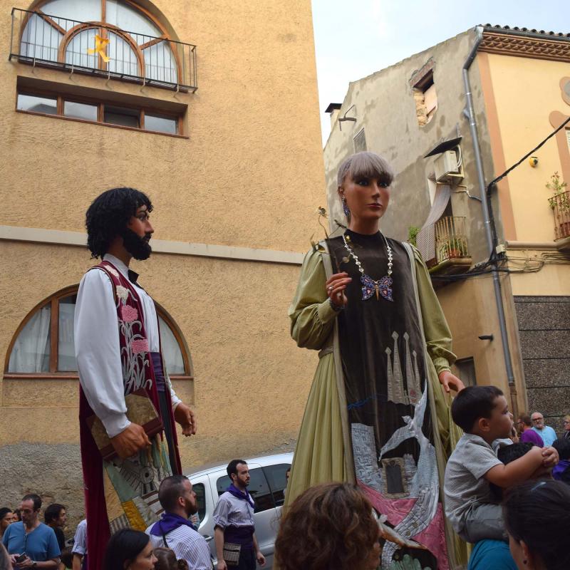 31 de Agost de 2019 Trobada de gegants  Torà -  Ramon Sunyer