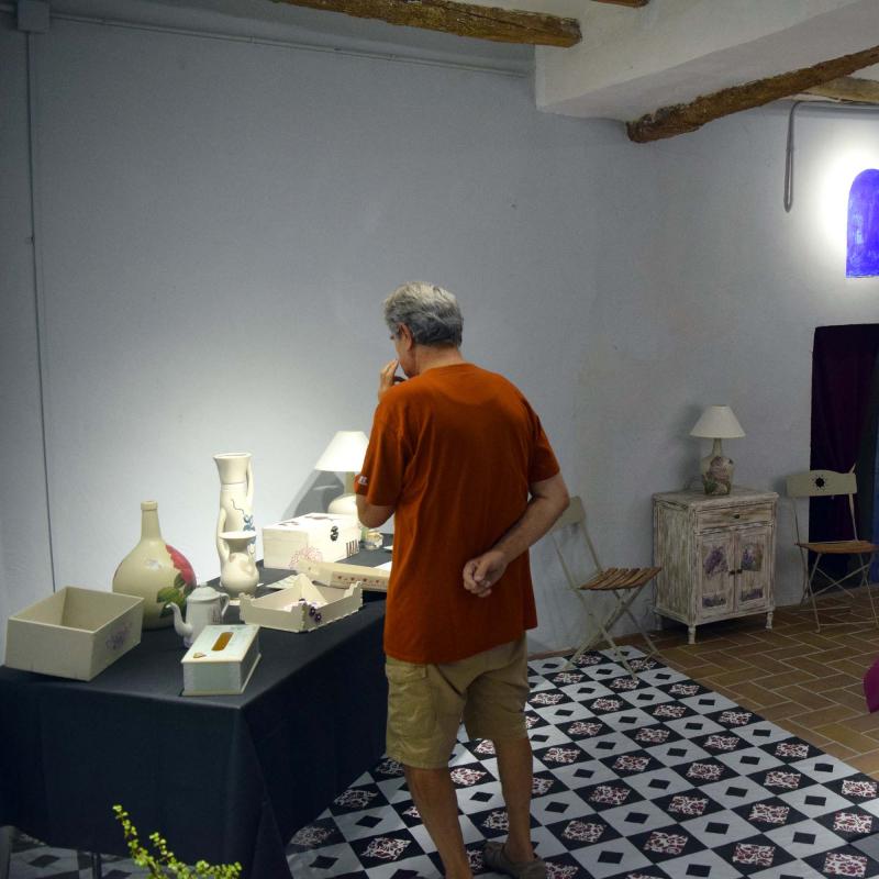 30.08.2019 Exposició de manualitats  Torà -  Ramon Sunyer