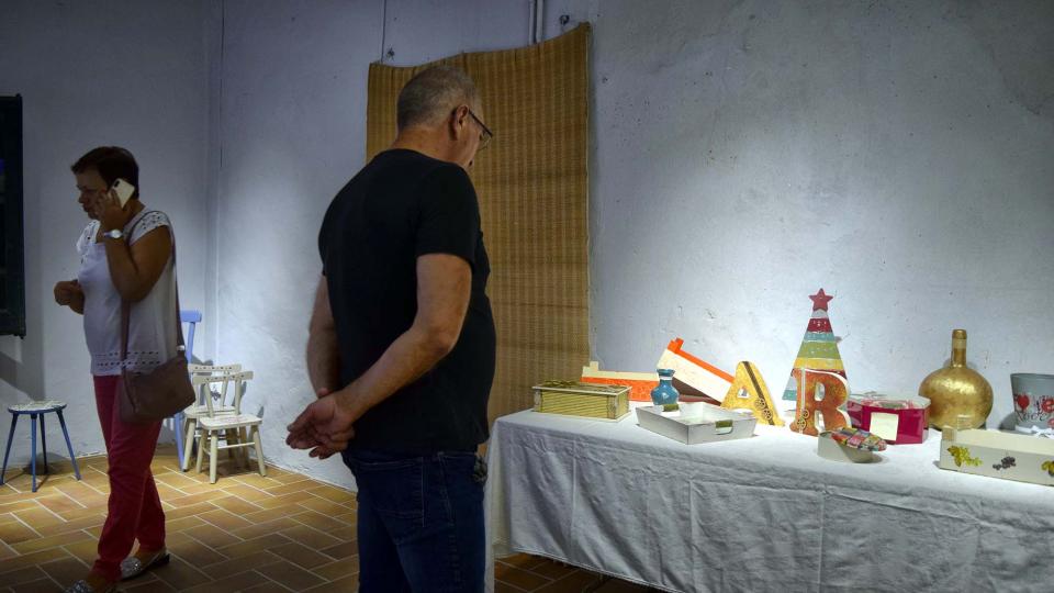 30 de Agost de 2019 Exposició de manualitats  Torà -  Ramon Sunyer