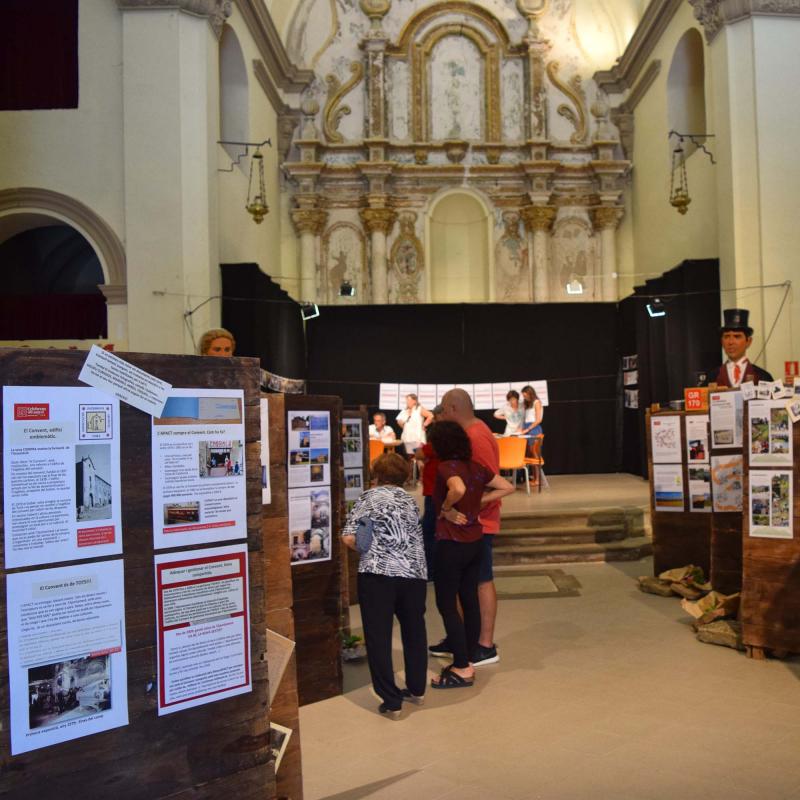 31 de Agost de 2019 Exposició 40 anys de Patrimoni  Torà -  Ramon Sunyer