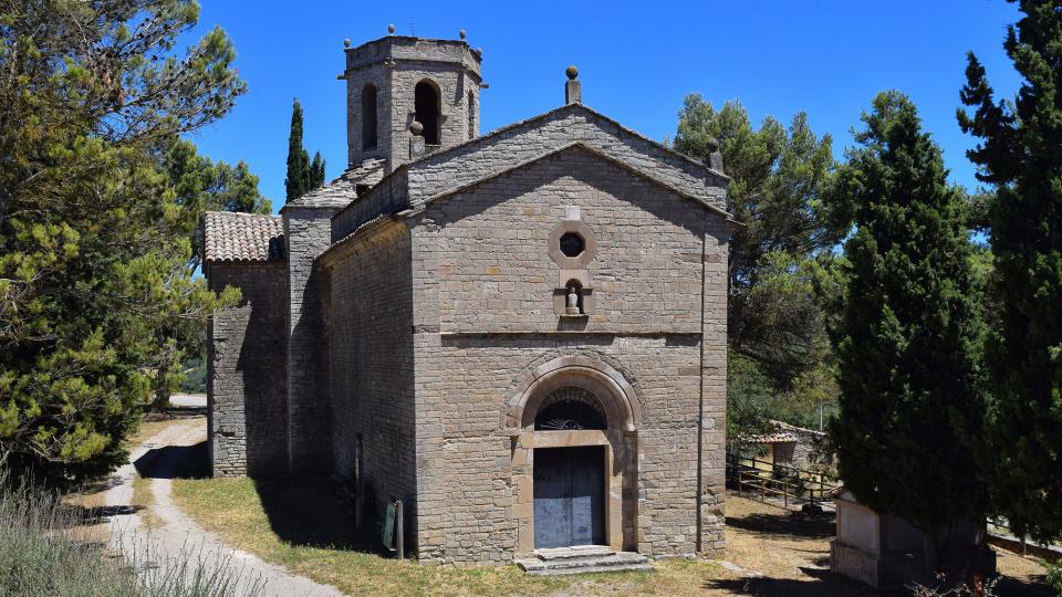 2.7.2017 Església de Santa Fe  Calonge de Segarra -  Ramon Sunyer