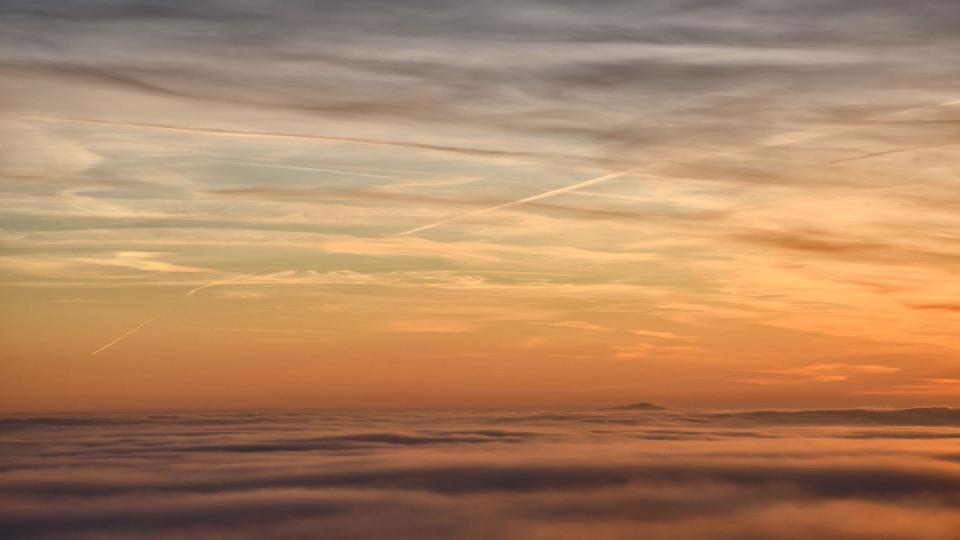 2.1.2020 Posta de Sol al Mas de Sant Pere  Lloberola -  Ramon Sunyer