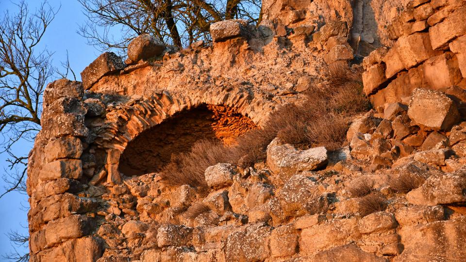 2 de Gener de 2020 Posta de Sol al Mas de Sant Pere  Lloberola -  Ramon Sunyer