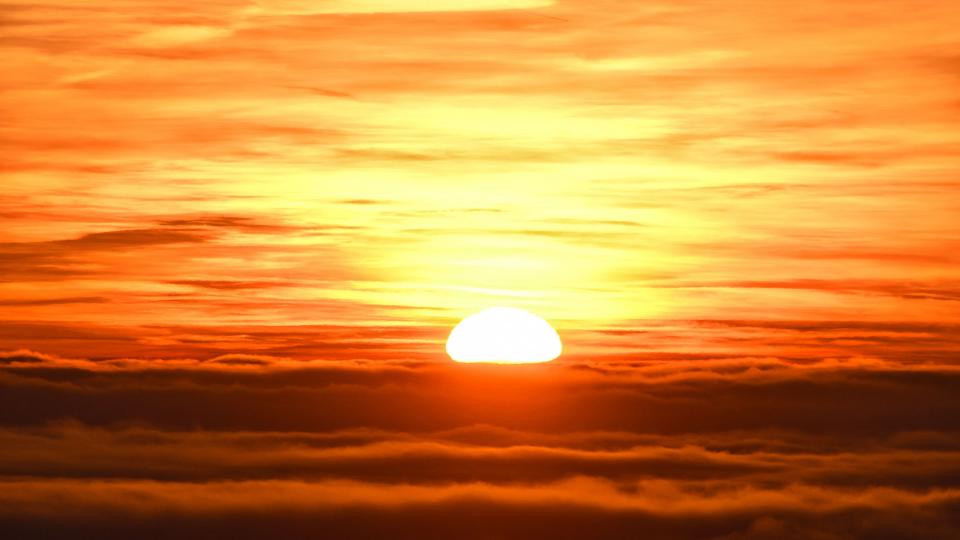 2.1.2020 Posta de Sol al Mas de Sant Pere  Lloberola -  Ramon Sunyer