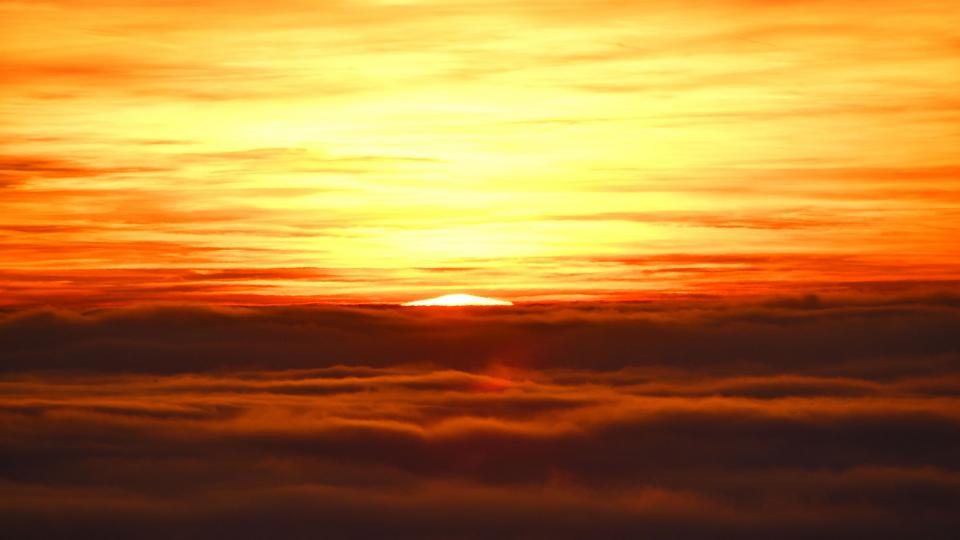 2.1.2020 Posta de Sol al Mas de Sant Pere  Lloberola -  Ramon Sunyer