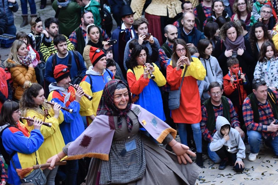 15 de Febrer de 2020 Grallers de la colla gegantera de Torà  Torà -  Xavier Sunyer